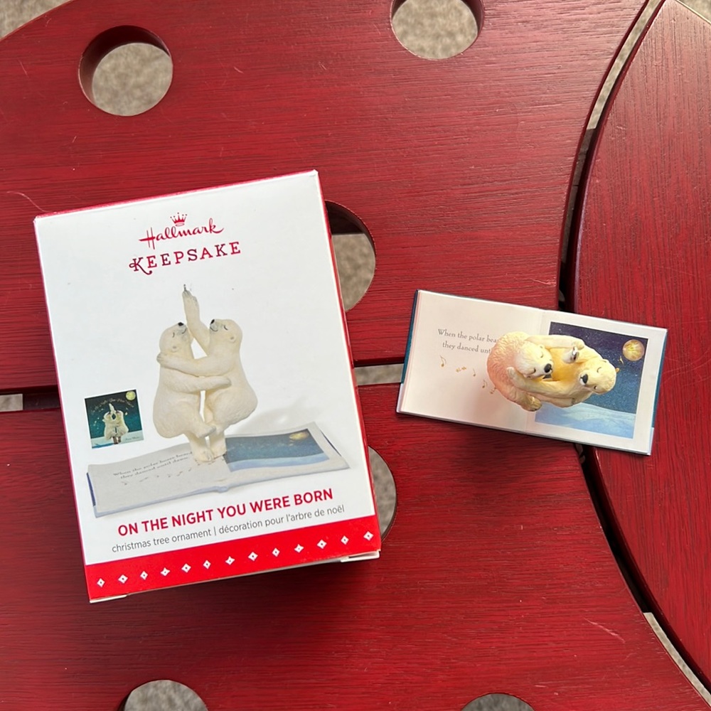 Hallmark 2015 On the Night You Were Born ornament
